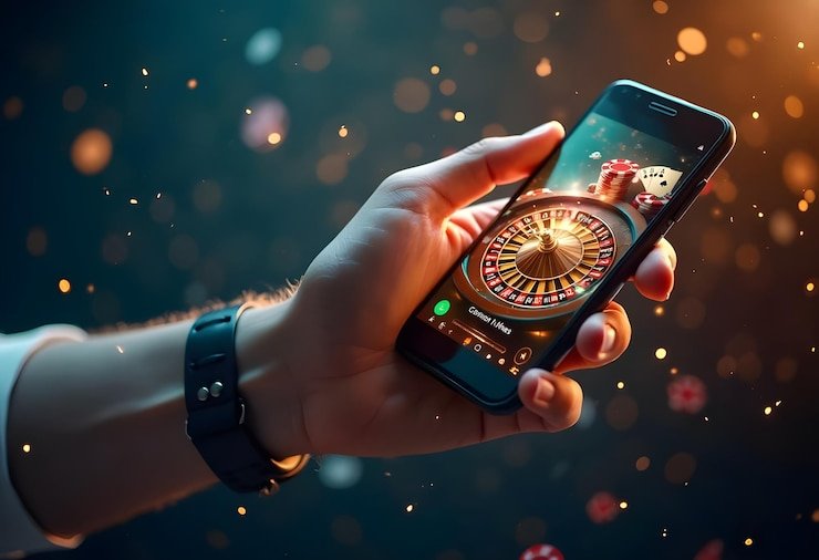 Ilustrasi keamanan login dan perangkat pribadi